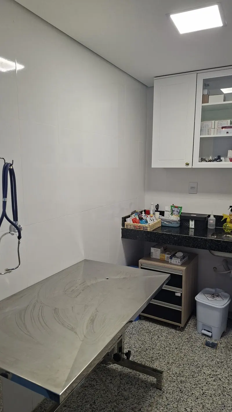 Consultório da clínica veterinária da Hope Pet Shop